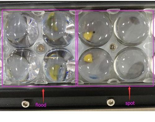 54-tolline kaherealine LED-valgusriba (312 W)