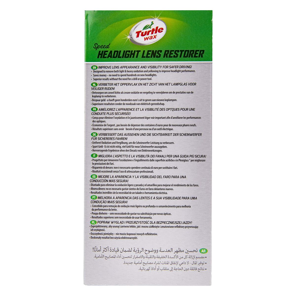 Esitulede taastaja Turtle Wax TW53685