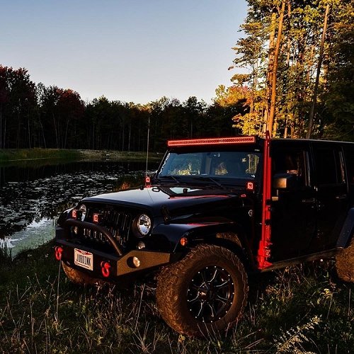 54-tolline RGB Halo LED-valgusriba