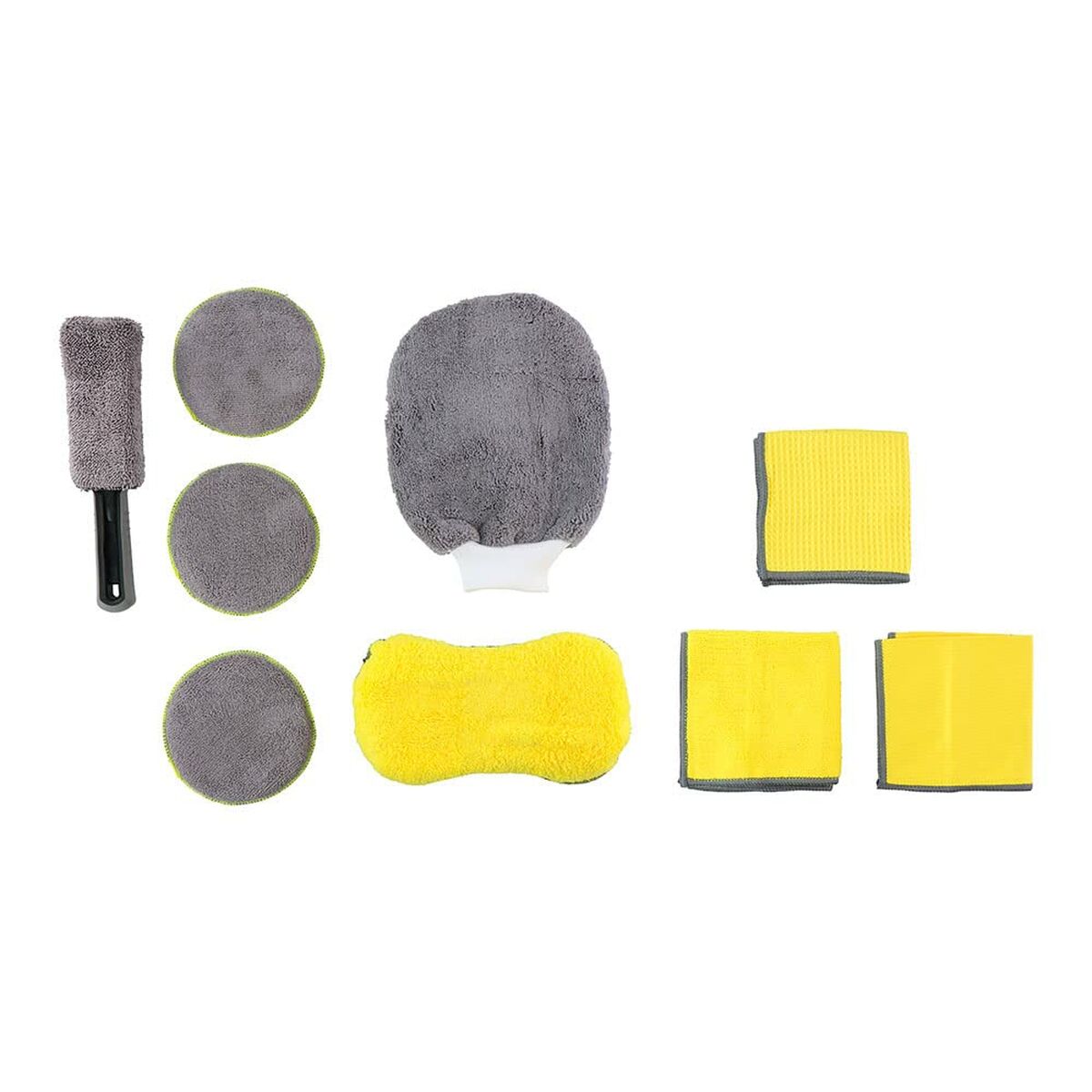 Puhastus- ja hoiukomplekt Dunlop Car 9-osaline