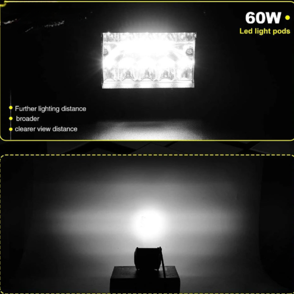 LED-töötuled LED tulede kombo